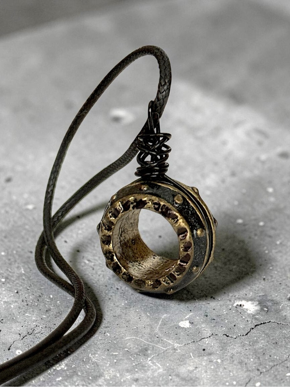 5 For $25💫Alternative Wicked Circle Pendant